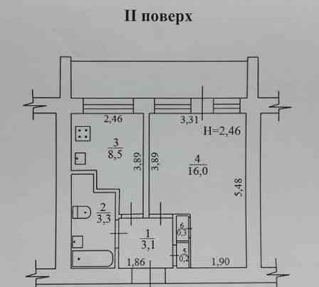 ПРОДПродам однокімнатну квартиру на Черемушках! Газ, цегла, безпечний поверх Одесса