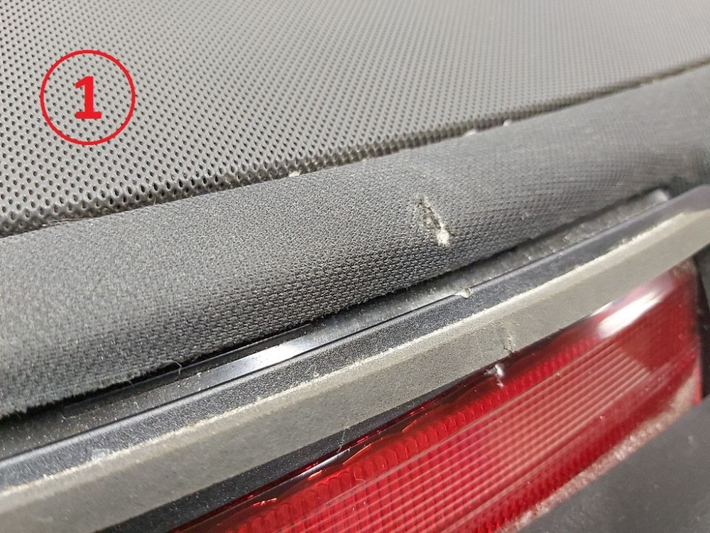 Полка багажного отсека верхняя в сборе с повреждением Tesla model 3 1128021-00-E Київ - зображення 3