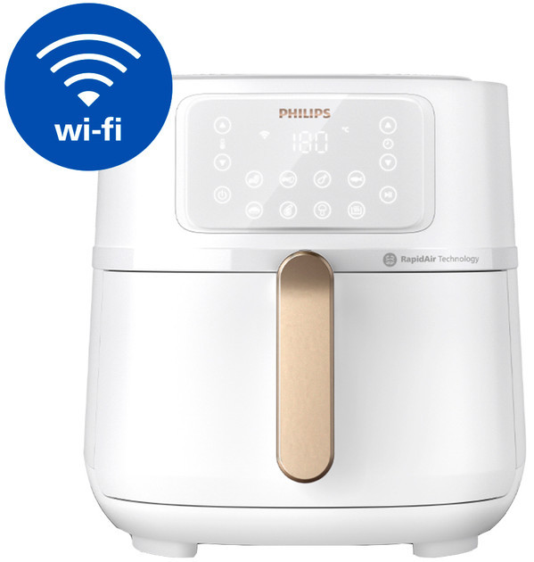 Мультипечь Philips Airfryer 5000 Series XXL СonneСted HD9285/00 2000 Вт 7.2 л белая Київ - зображення 1