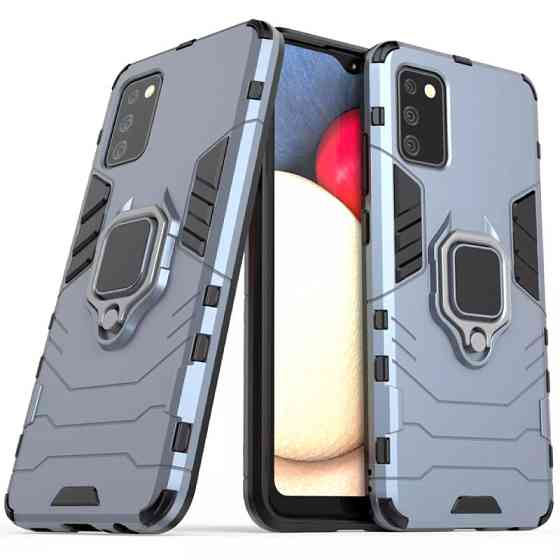 Ударопрочный чехол Transformer Ring for Magnet для Samsung Galaxy A02s Херсон