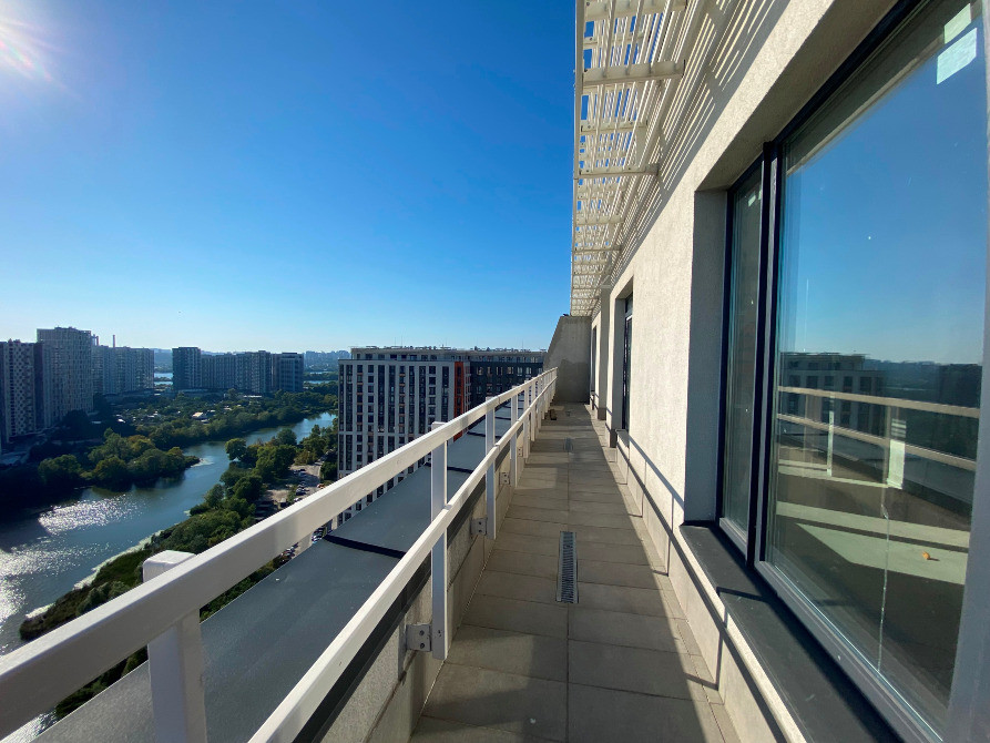 Дворівнева квартира з терасою та видом на Дніпро ЖК Seven Осокорки Київ - зображення 8