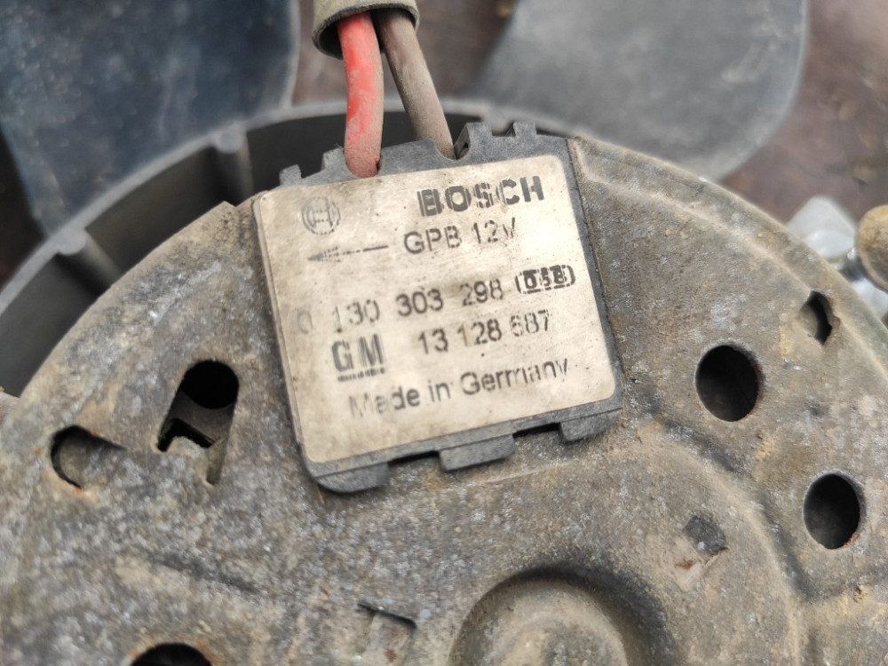 Вентилятор охлаждения Opel Astra G 1998-2004 (13128687) Ковель - изображение 3