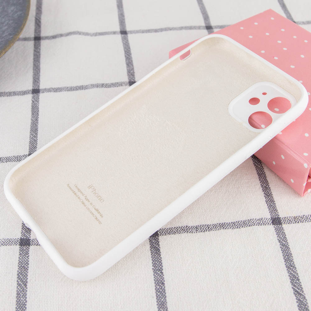 Чехол Silicone Case Full Camera Protective (AA) для Apple iPhone 12 (6.1") Херсон - изображение 6