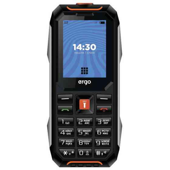 Телефон ERGO E182 Black Orange Харків