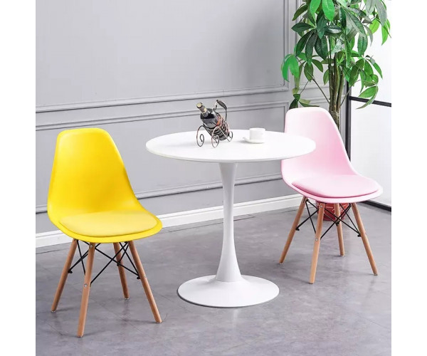 Стіл Тюльпан круглий білий д. 60 см Дніпро - зображення 3