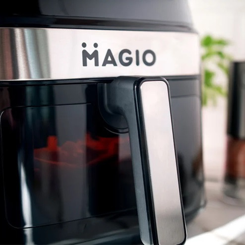 Мультипечь с силиконовой формой Magio MG-410 1700 Вт черная Київ - зображення 4