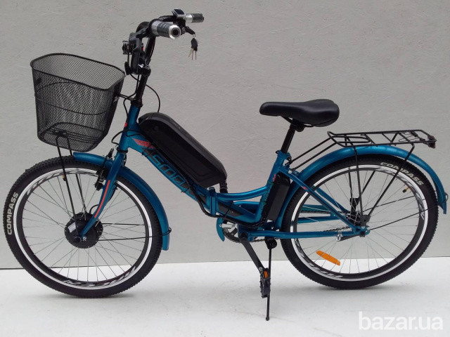 Электровелосипед складной Smart 24 корзина Одеса - зображення 2