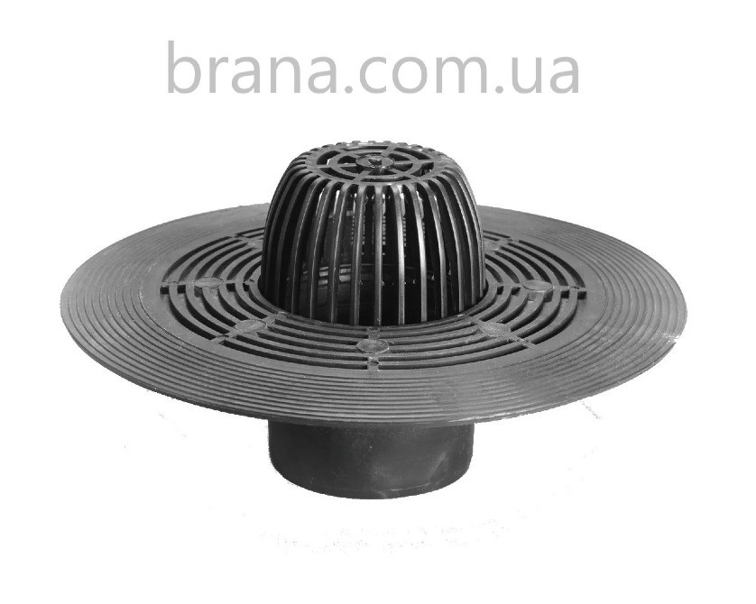 Воронка з листоуловлювачем, з притискним фланцем з нержавіючої сталі Вишнёвое - изображение 1