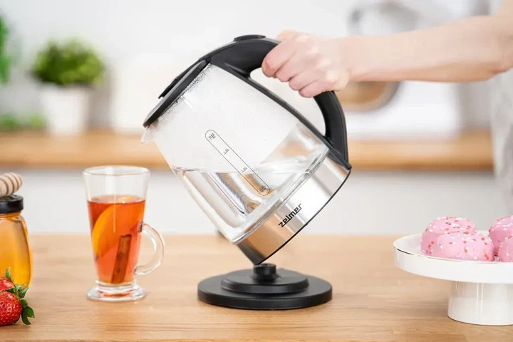 Электрочайник Zelmer ZCK8012 1.8 л серебристый Киев - изображение 7