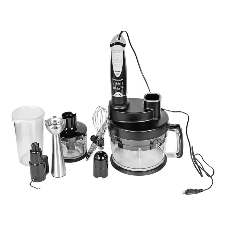 Блендер погружной Grunhelm EBS-850МС 850 Вт черный Київ - зображення 2