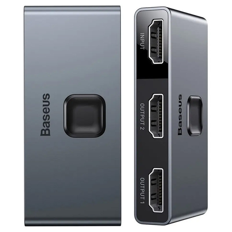 Переходник HUB Baseus Matrix HDMI Splitter (CAHUB-BC0G) Херсон - изображение 3