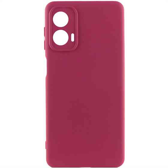 Чехол TPU GETMAN Liquid Silk Full Camera для Motorola Moto G24 Херсон