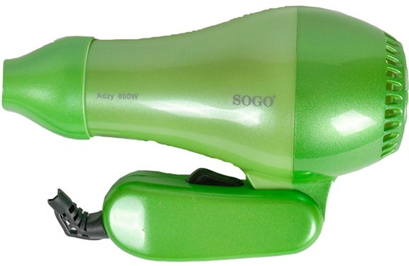 Фен для сушки волос SOGO SS-3615-G 800 Вт салатовый Київ - зображення 2