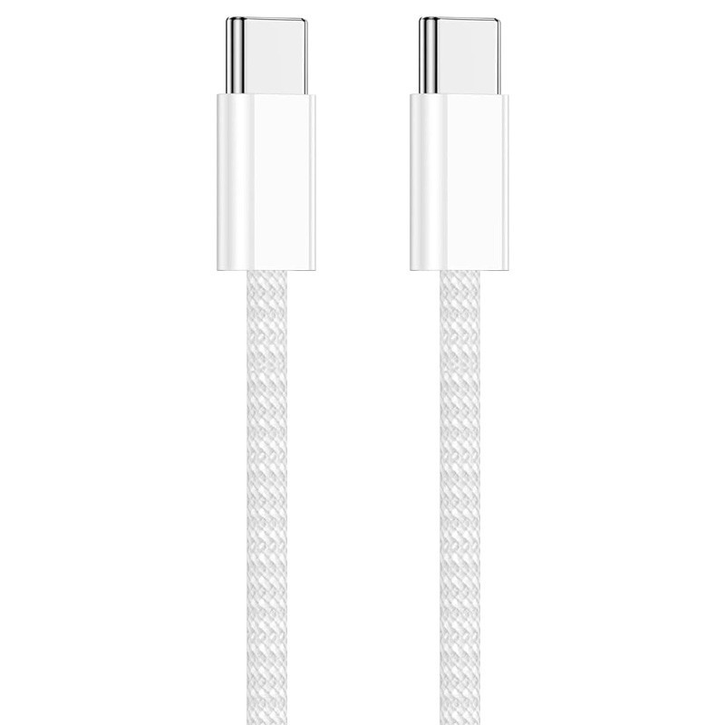 Дата кабель USB-C to USB-C FineWoven for Apple (AAA) (1m) (box) Херсон - зображення 1