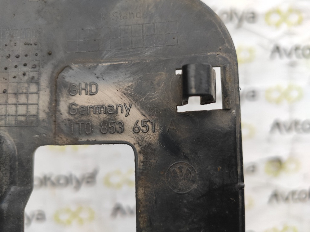 Решетка бампера Volkswagen Caddy 2004-2010 Ковель - зображення 5