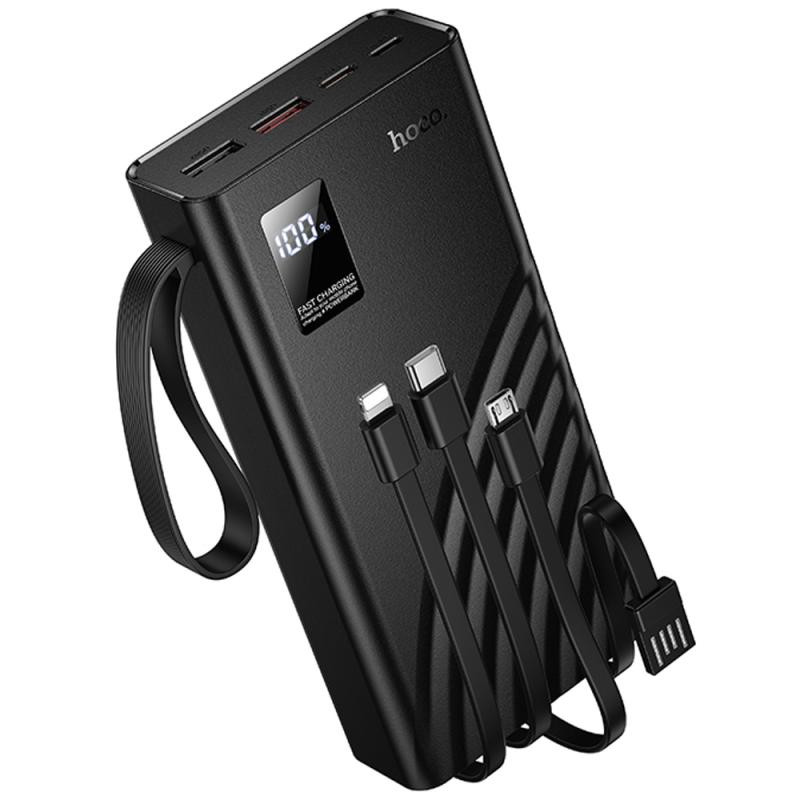 Портативное ЗУ Power Bank Hoco J155 Shine 22.5W+PD20W with 4 cables 20000 mAh Херсон - зображення 2