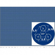 Перфорированный лист НЕРЖАВЕЙКА 0,75х1000х2000 Киев