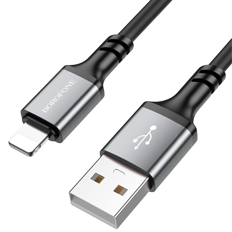 Дата кабель Borofone BX83 Famous USB to Lightning 2.4A (1m) Херсон - изображение 2