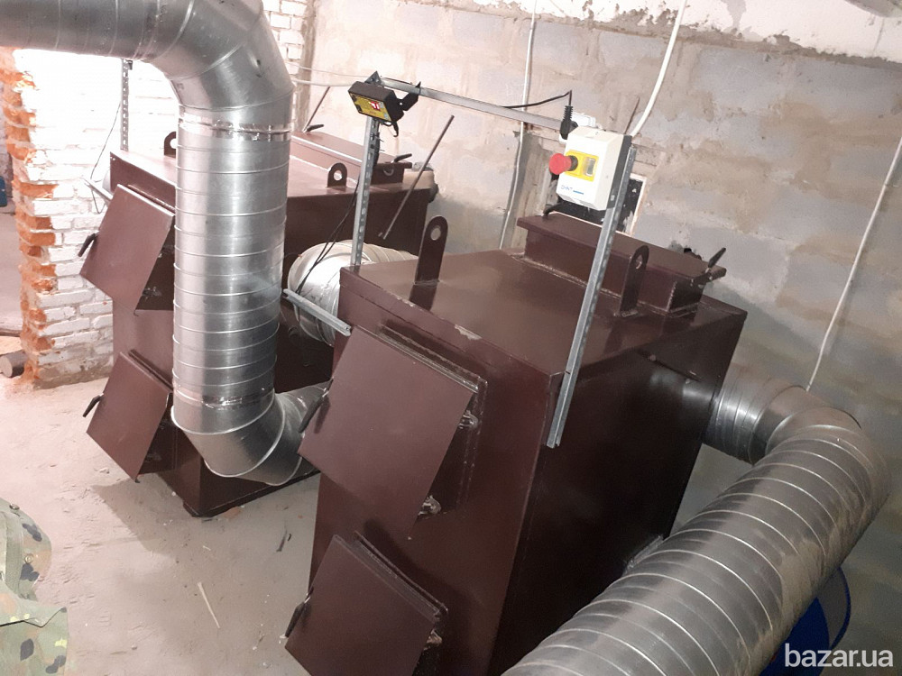 Пиролизный котел воздушного отопления мощностью 50 кВт от производителя Кременчуг - изображение 7