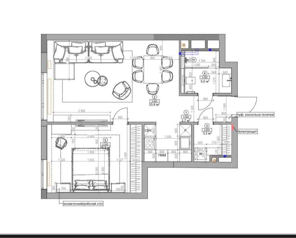 долгосрочная аренда 2-к квартира Киев, Печерский, 2300 $/мес. Киев - изображение 12