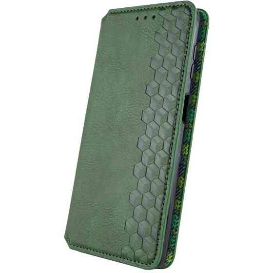 Кожаный чехол-книжка GETMAN Cubic (PU) для Motorola Moto G06 Херсон