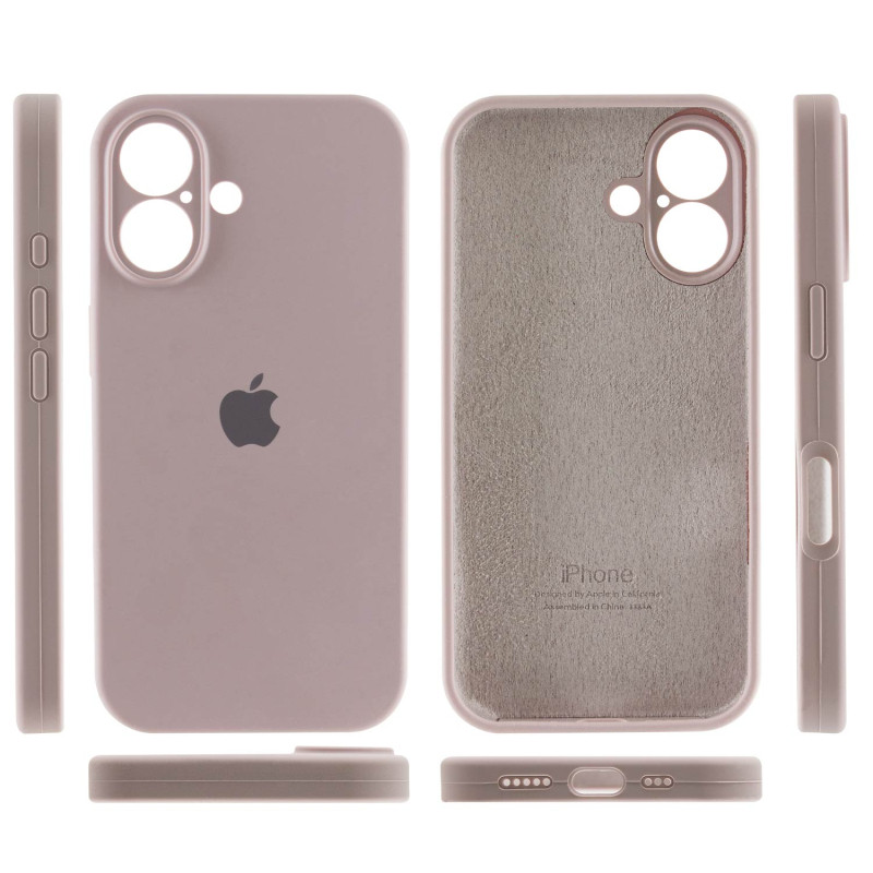 Чехол Silicone Case Full Camera Protective (AA) для Apple iPhone 16 (6.1") Херсон - зображення 3