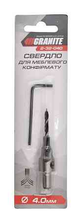 Сверло для мебельного конфирмата GRANITE 4.0 мм 2-32-040 Харьков