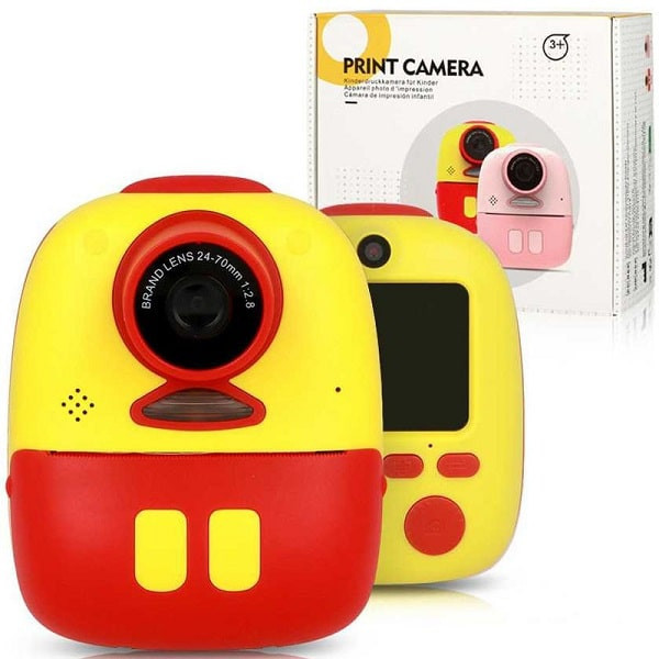 DM Дитяча фотокамера D10 з моментальним друком Yellow (Код товару:39268) Харків - зображення 4