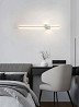 Бра настінна LED WM23/600-wh-k Білий 6х15х60 см. Киев