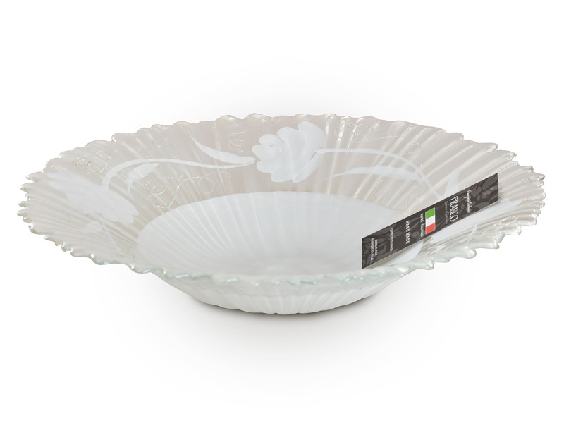 Блюдо Lefard Біла пудра 316-954 40 см біле Київ - зображення 1