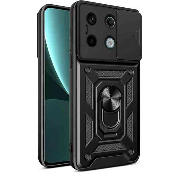 Чехол Ummi Camshield Serge Ring для Xiaomi Redmi Note 13 Pro 4G / 14s / Poco M6 Pro 4G Херсон