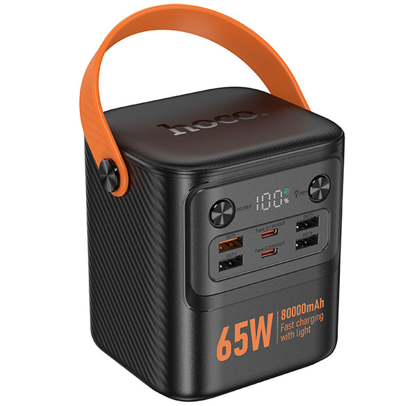 Портативное ЗУ Power Bank Hoco J152 Pro Tough PD65W 80000 mAh Херсон - зображення 1