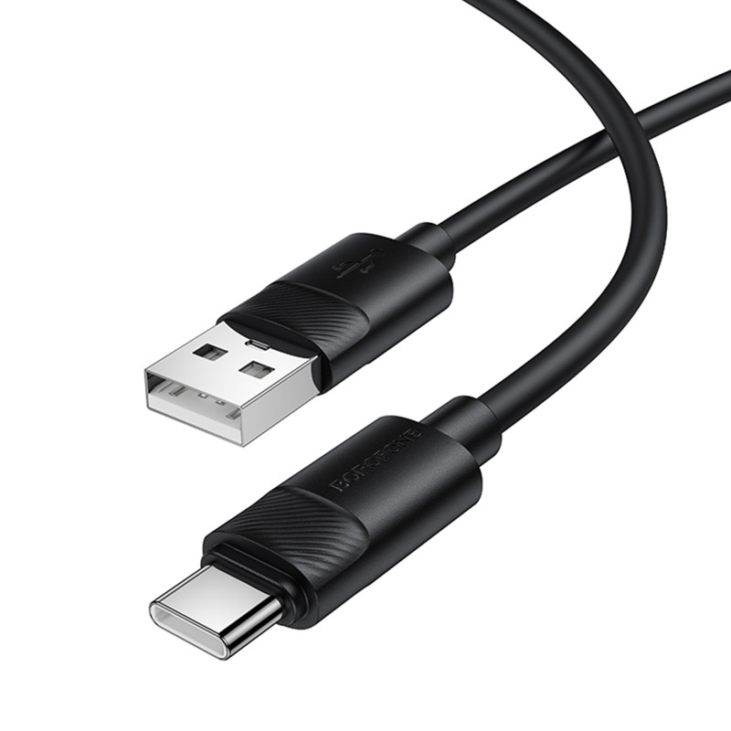 Дата кабель Borofone BX123 Leya USB to Type-C 36W (1m) Херсон - изображение 5