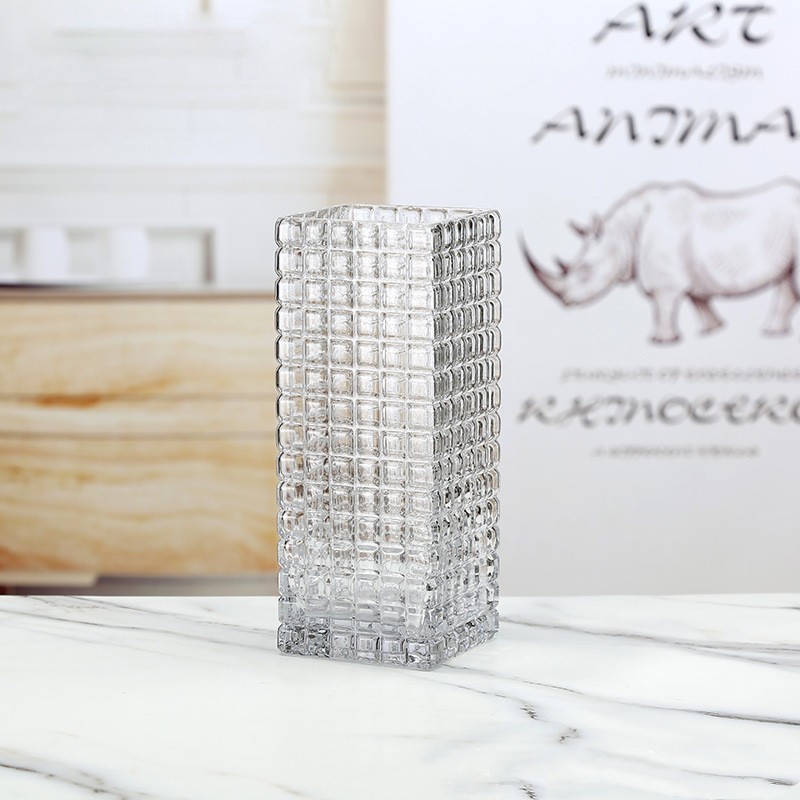 Ваза для квітів 14198 25х10 см прозора Киев - изображение 1