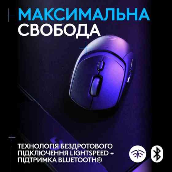 Мышь компьютерная безпроводная Logitech G309 LIGHTSPEED Black L910-007199 черная Киев