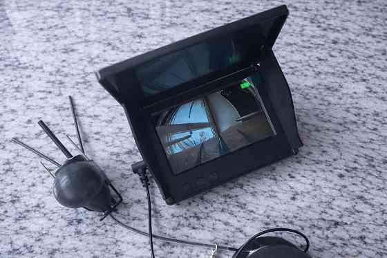 Подводная камера для рыбалки с монитором 4.3" и кабелем 15м – HD-съемка на глубине Київ