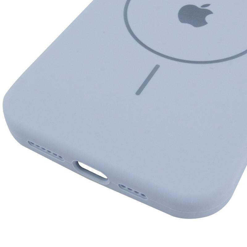 Чехол Silicone Case Full Protective (AA) V2 with MagSafe для Apple iPhone 15 Pro Max (6.7") Херсон - изображение 5