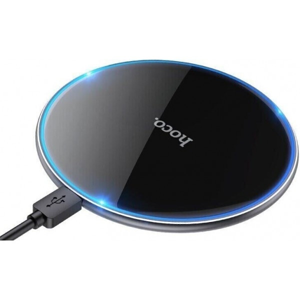 Бездротовий зарядний пристрій Hoco CW6 Pro Easy 15W Black Харків - зображення 4