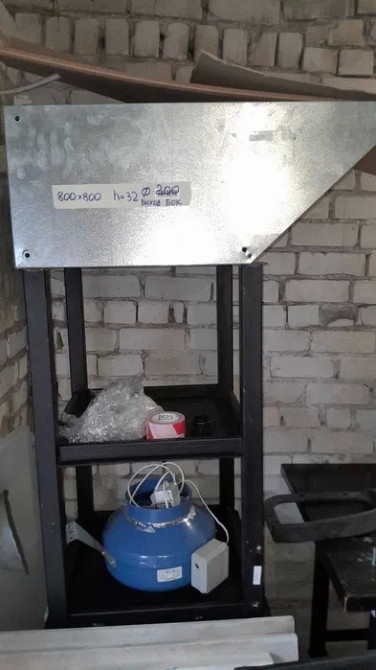 Две производственные вытяжки и два вытяжных мотора (улитки) - Б/У. Днепр - изображение 1