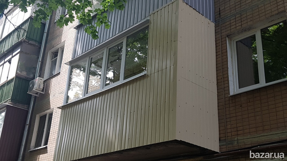 Расширение балкона с выносом по плите до 30 см, Харьковская обл. Харьков - изображение 5