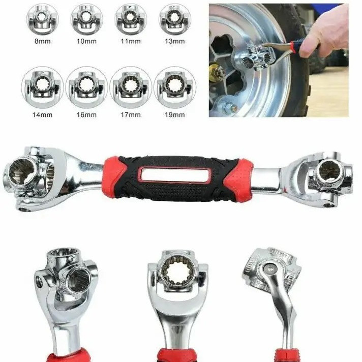 Універсальний ключ 48 в 1 Надміцний набір універсальних ключів Днепр - изображение 4