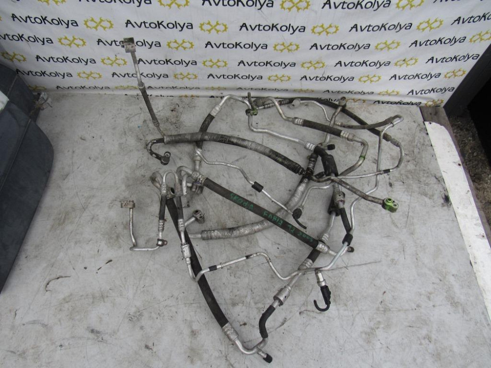 Трубки кондиционера Skoda Fabia 1.2 бензин 2004-2007 (комплект) Ковель - зображення 1