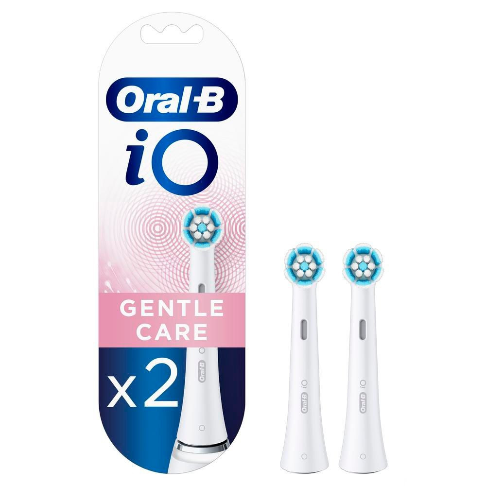 Насадка до електричної зубної щітки Braun Oral-B iO Gentle Care RB White RB-GC-2 2 шт біла Киев - изображение 1