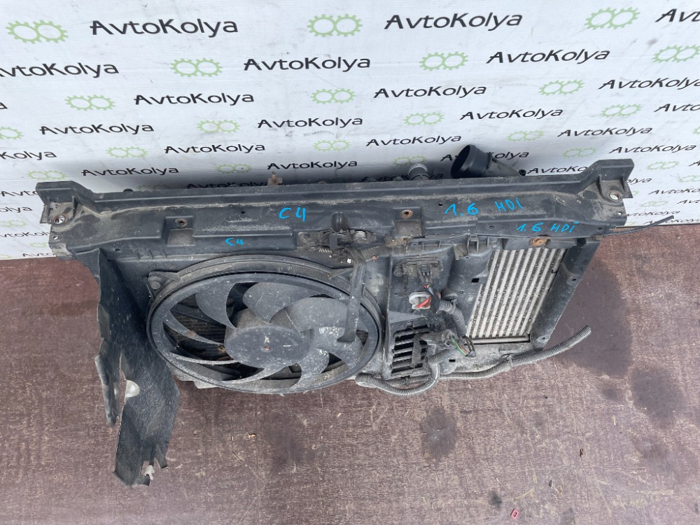 Система охлаждения комплект Citroen C4 1.6 hdi 2004-2010 Ковель - зображення 2
