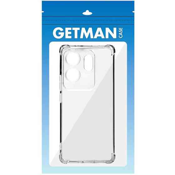 TPU чехол GETMAN Ease logo усиленные углы Full Camera для Infinix Zero 30 4G Херсон