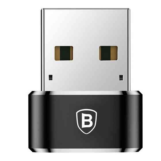 Переходник Baseus USB Male To Type-C Female Adapter Converter 3A (CAAOTG-01) Херсон