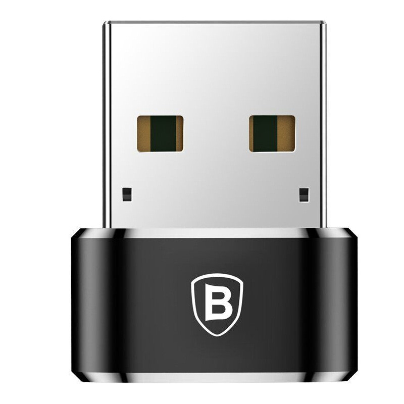 Переходник Baseus USB Male To Type-C Female Adapter Converter 3A (CAAOTG-01) Херсон - зображення 3