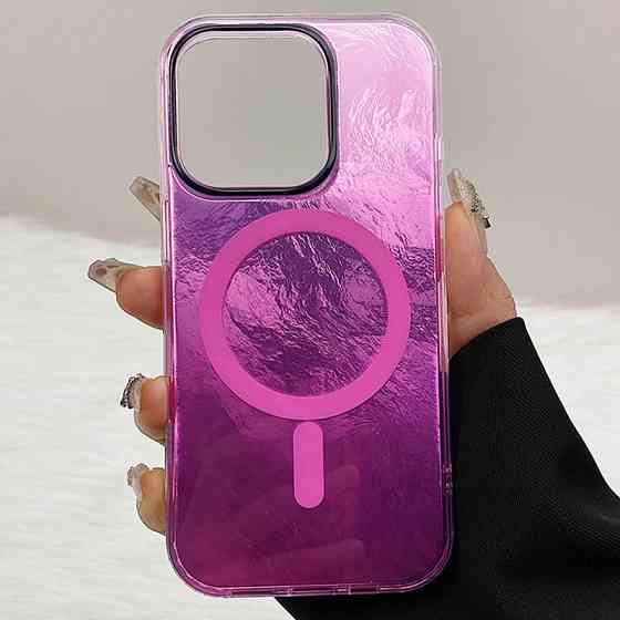 Чехол TPU Shiny Mountain Magnetic Fit для Apple iPhone 12 Pro / 12 (6.1") Херсон