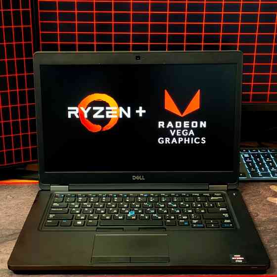 Ноутбук Dell Latitude 5495 AMD Ryzen 7 Pro 2700U DDR4 16GB 256GB M.2 SSD Vega 10 / 14 IPS FHD / Win Київ