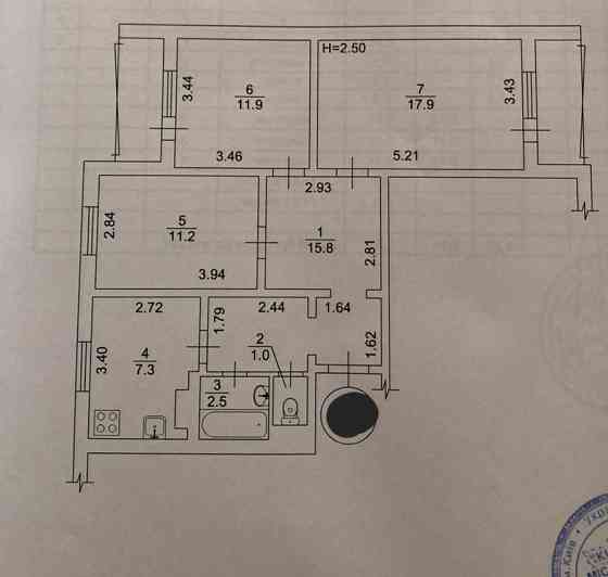 продажа 3-к квартира Киев, Деснянский, 72000 $ Київ